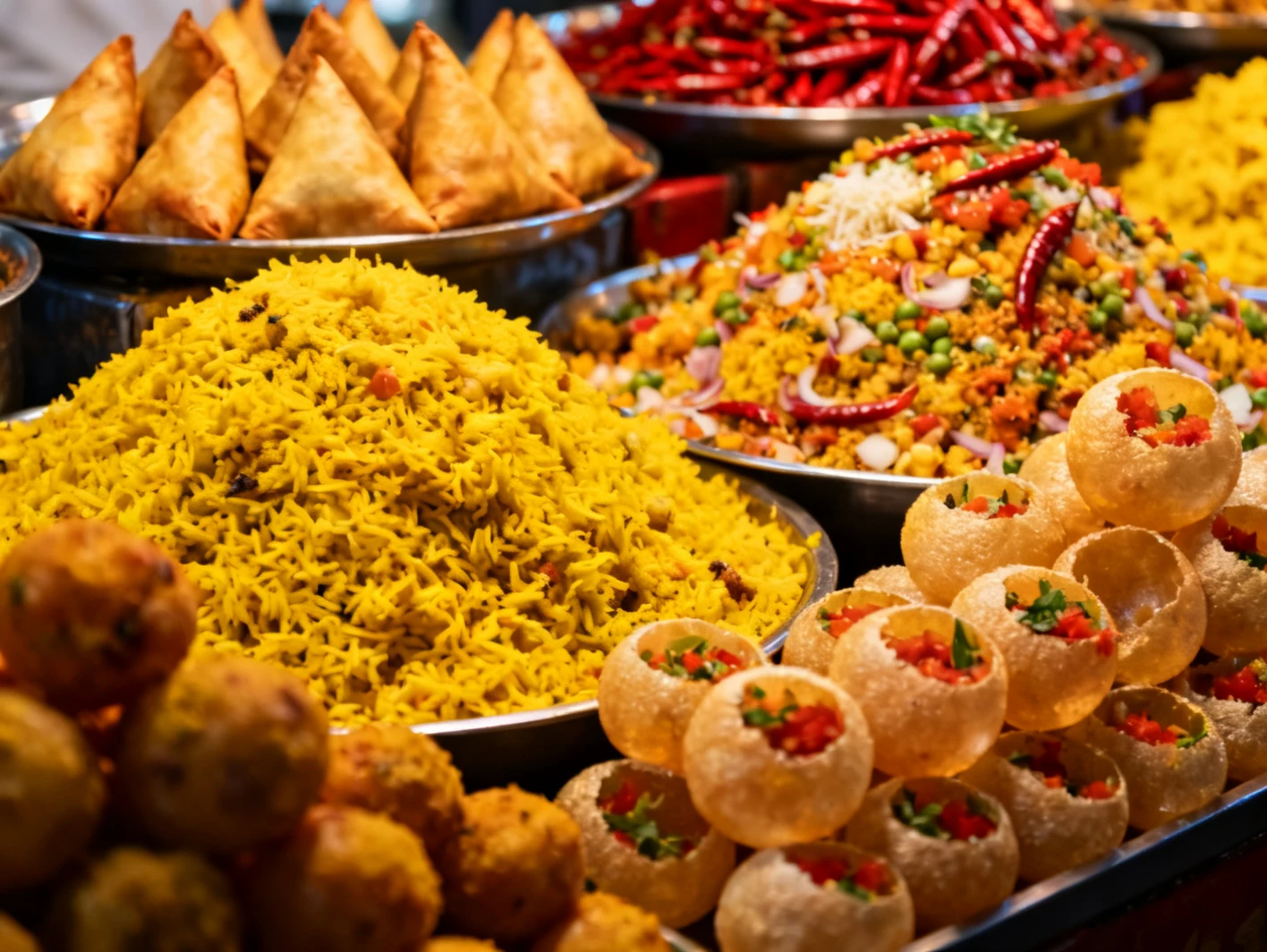 Street Food Indienne : À la Découverte des Saveurs de Rue